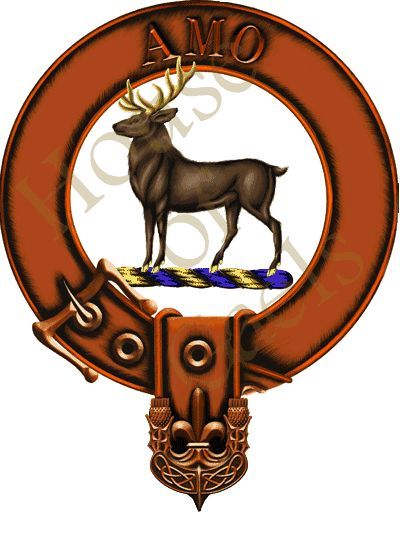 Rollo Clan Crest Scottish Cap Badge CB02