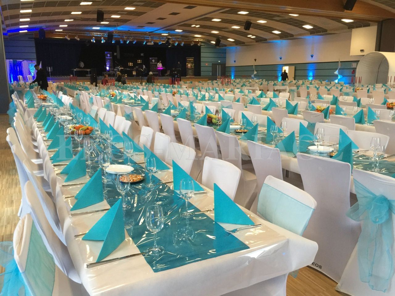 Décoration De Mariage Turquoise
