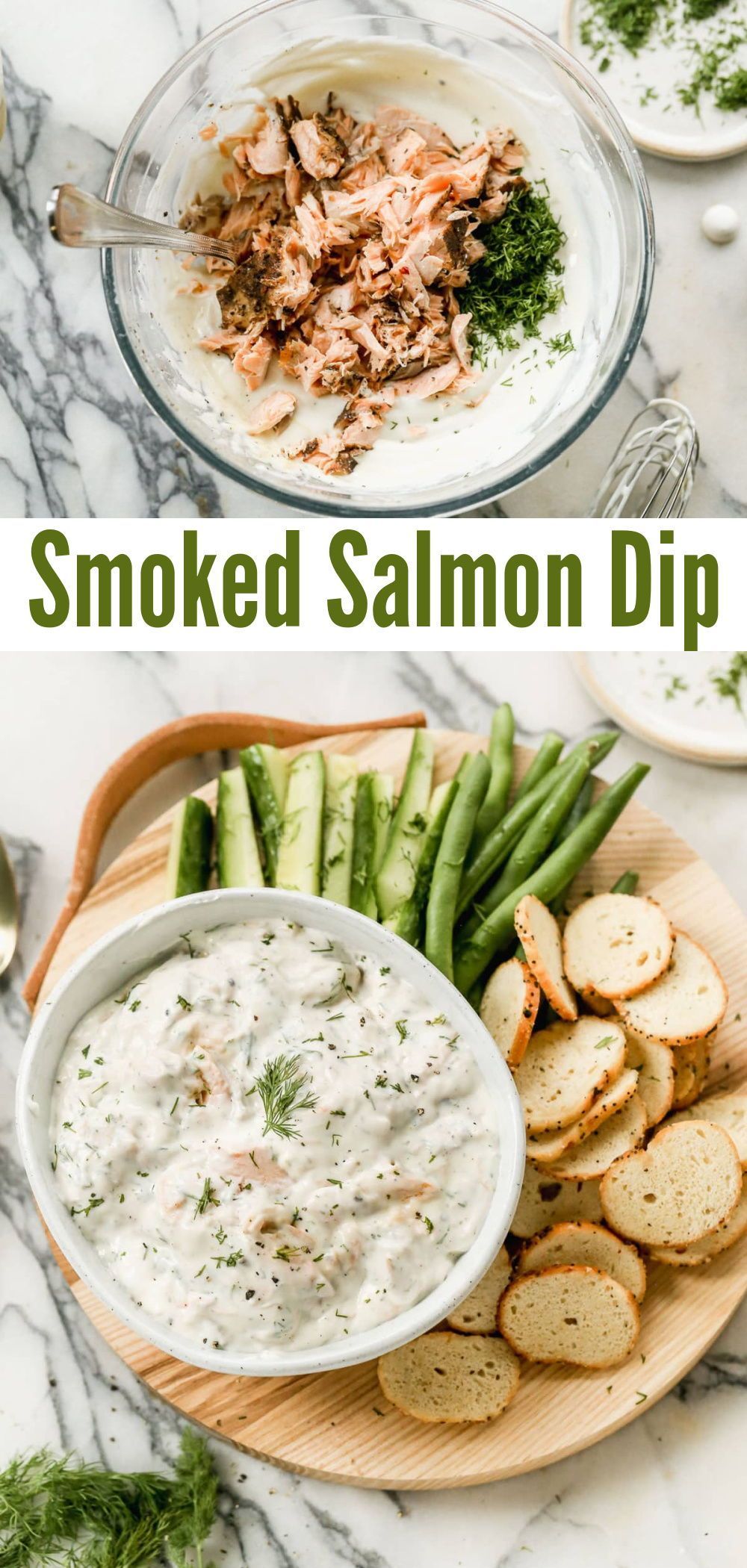 This Smoked Salmon Dip steals the show! Salty, smoky, creamy, and herby, it is the sort of unstoppably delish dip that ruins dinner appetites in the best possible way. Yummy Appetizers Parties, Easy Appetizer Recipes, Dip Recipes, Cooking Recipes, Roasted Red Pepper Dip, Smoked Salmon Dip, Frozen Salmon, Spicy Brown Mustard, Greek Yogurt Recipes