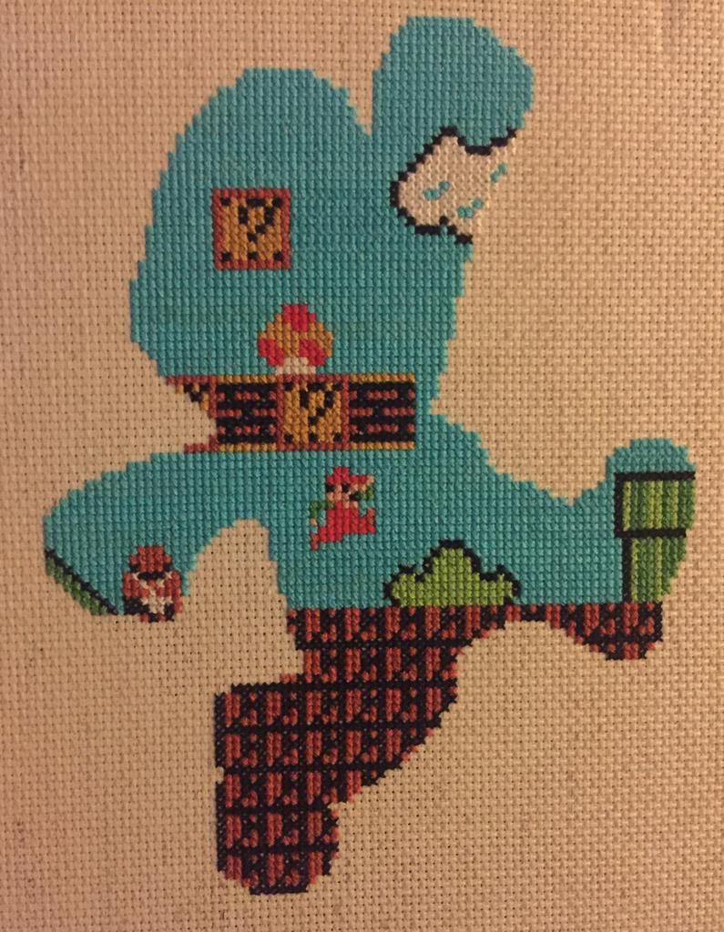 Cool Stitching Shows What S Really Inside Mario Geek Cross