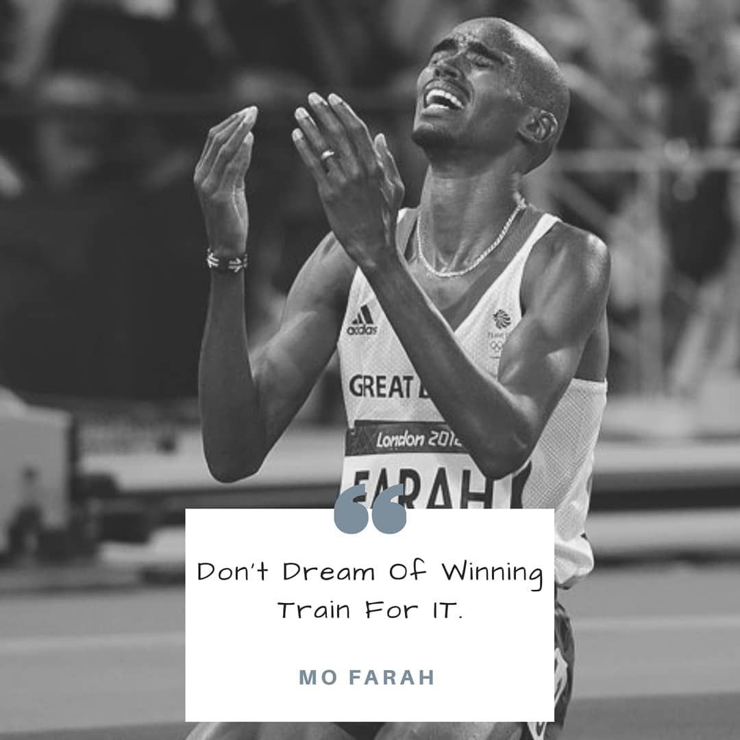 Mo Farah Inspirational Quotes - Dolmetcher