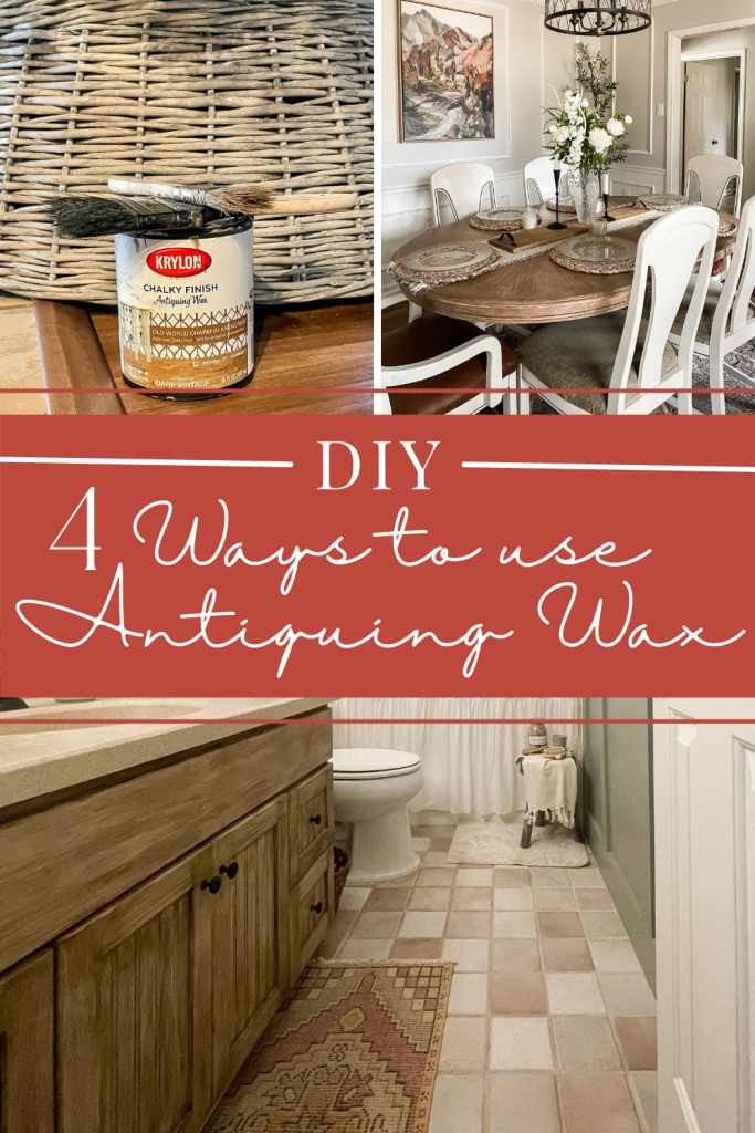 4 Creative Ways to Use Antiquing Wax in Your Home • Emily Rone Home Krylon, Vintage Diy, Emily, Wax, Diy Projects, Creative, Home Decor, Decoration Home, Room Decor