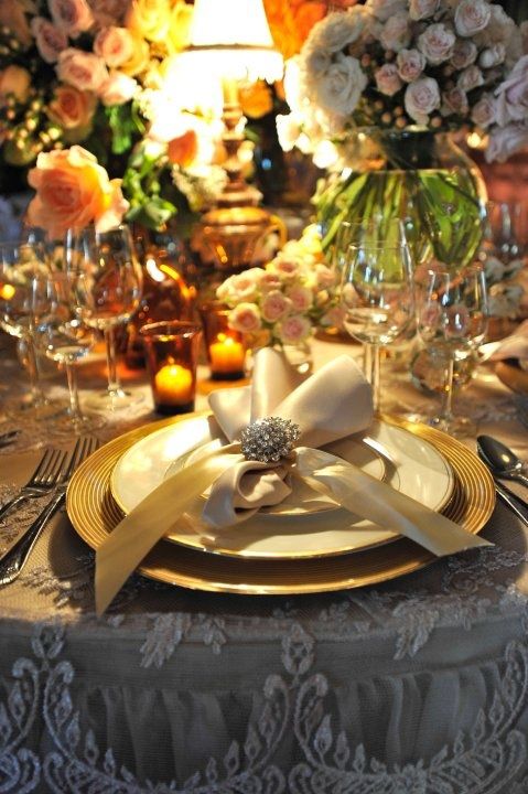Gorgeous Garden Party With Lzf Lamps Party Table Settings