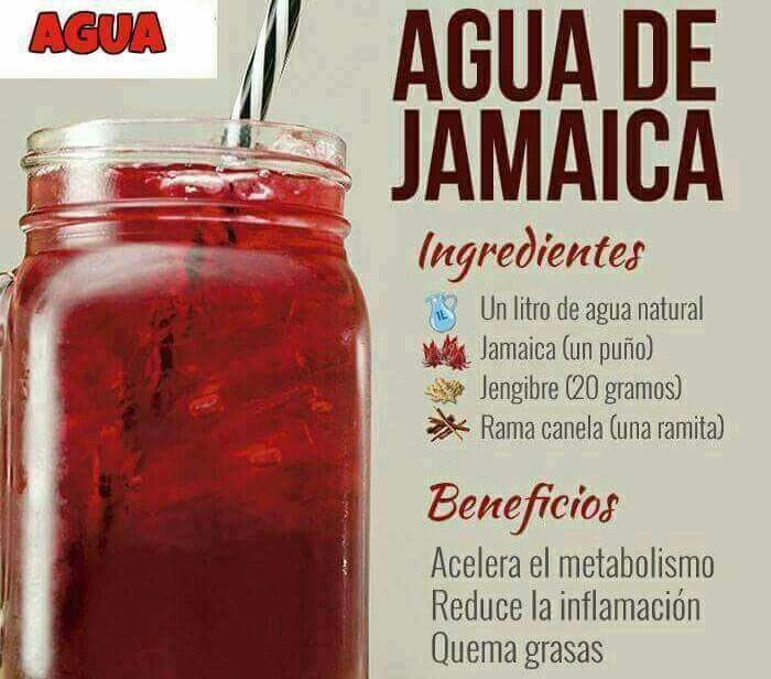 Para que sirve el te de jamaica y canela