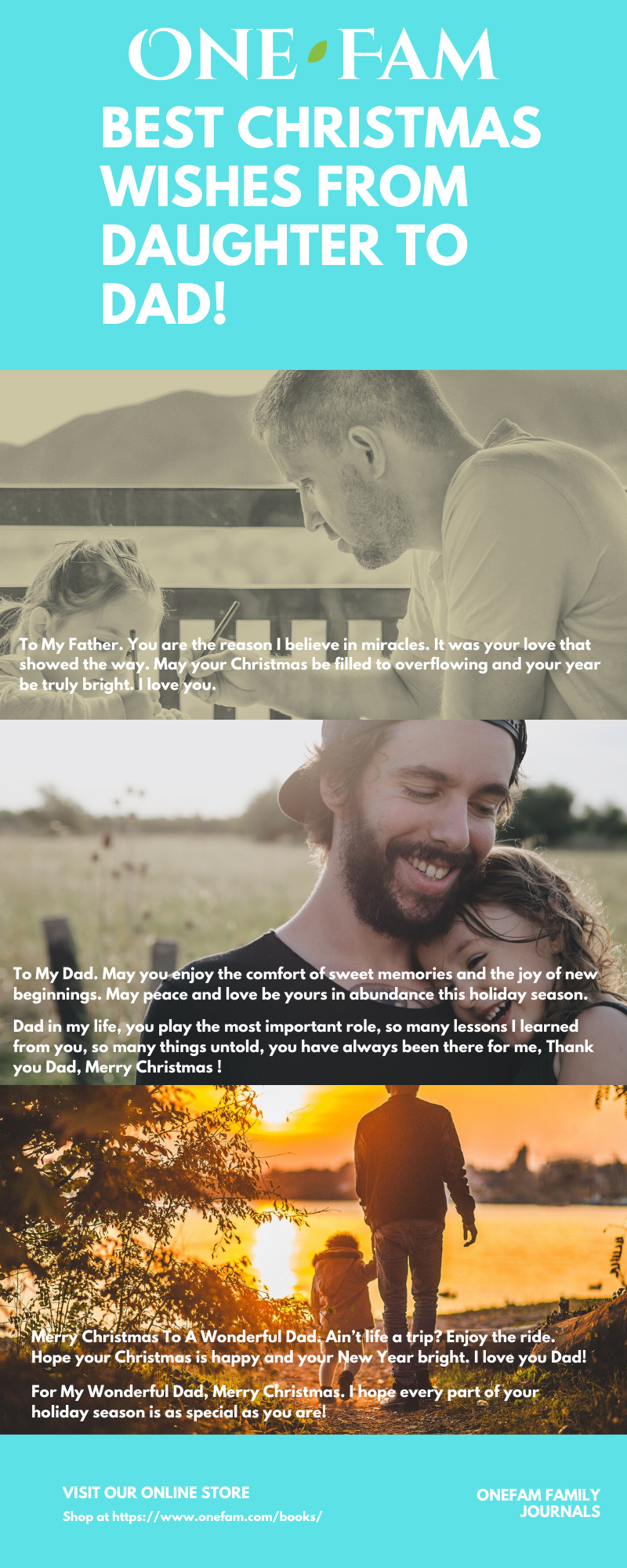 Best Christmas Wishes from Daugther to Dad | Best christmas wishes