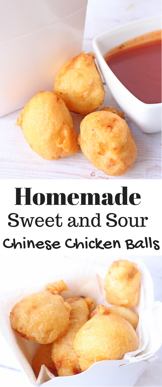 Homemade Sweet and Sour Chinese Chicken Balls - Six Time Mommy and Counting…Si...