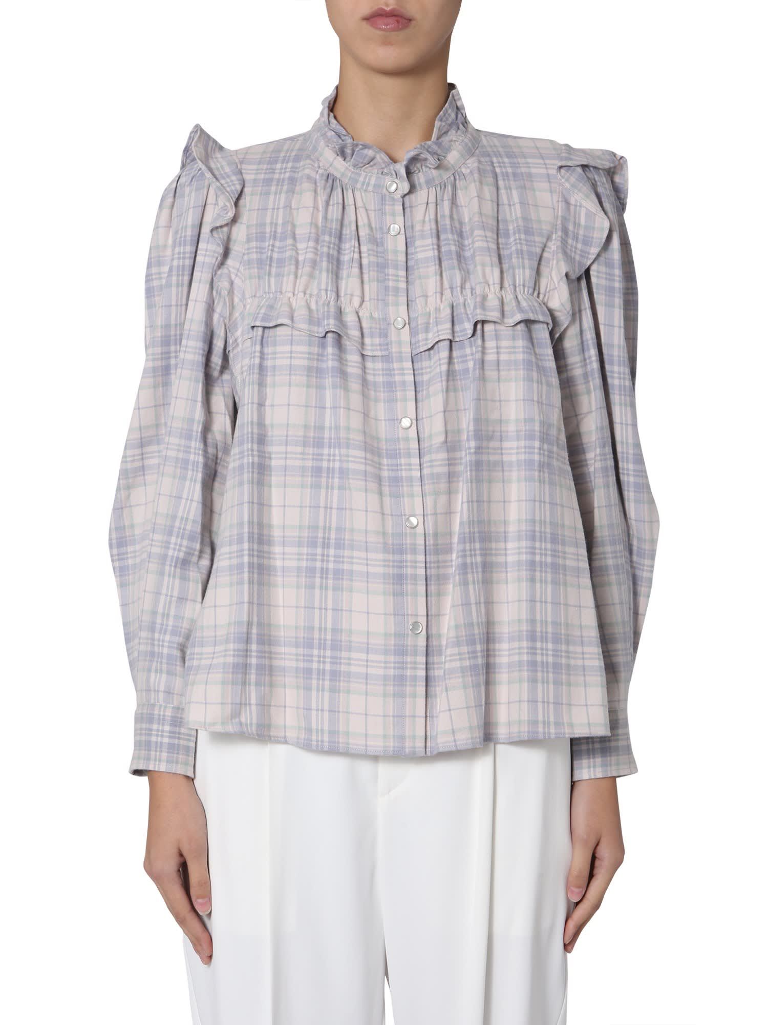 人気特価激安 コットンシャツ MARANT ISABEL - シャツ/ブラウス(半袖 人気特価激安 コットンシャツ MARANT ISABEL - シャツ/ブラウス(半袖