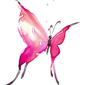 Butterfly Song Original Abstract Watercolor Art Ooak Painting By Kathy Morton Stanion EBSQ Butterfly Song Original Abstract Watercolor Art Ooak Painting By Kathy Morton Stanion EBSQ