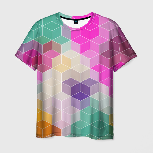 Мужская футболка 3D Абстрактный разноцветный узор Фото 01 Blouse, Mens Tops, T Shirt, Women's Top, Fashion, Supreme T Shirt, Moda, Tee Shirt, Fashion Styles