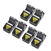 6Pcs Reusable Rat Catching Mice Mouse Traps Mousetrap Bait Snap Spring Rodent Ca...