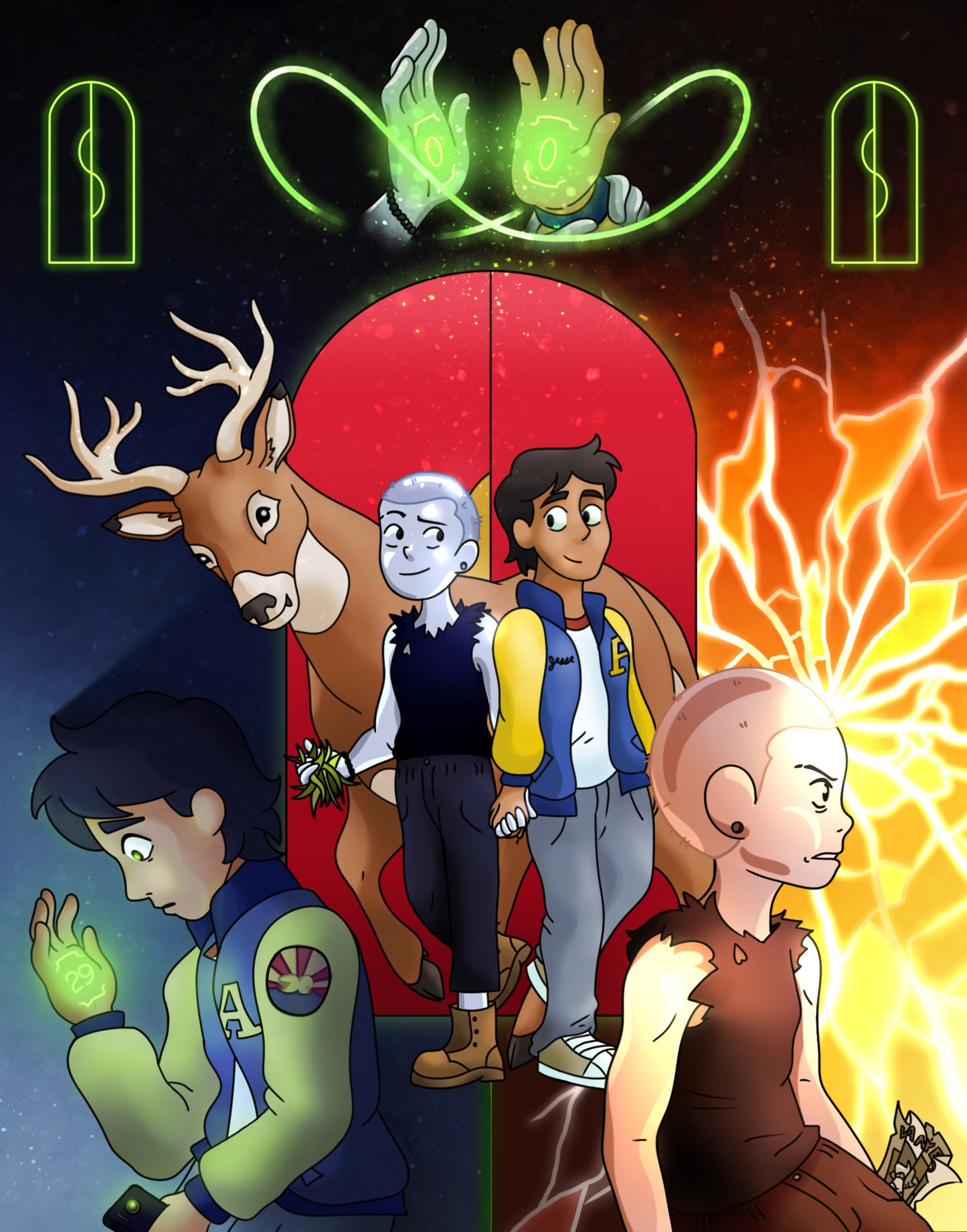Pin De Drielle Eloi En Infinity Train El Tren Infinito Fondo De Pantalla De Anime Magia Anime