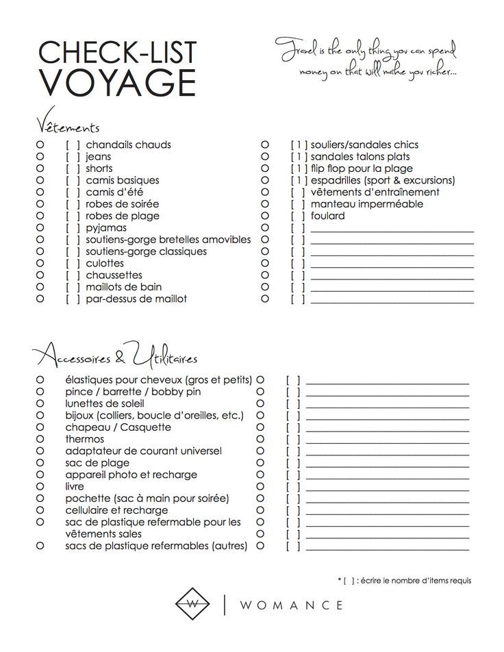20+ Liste et astuces valise de voyage! | Valise voyage, Liste de vacances