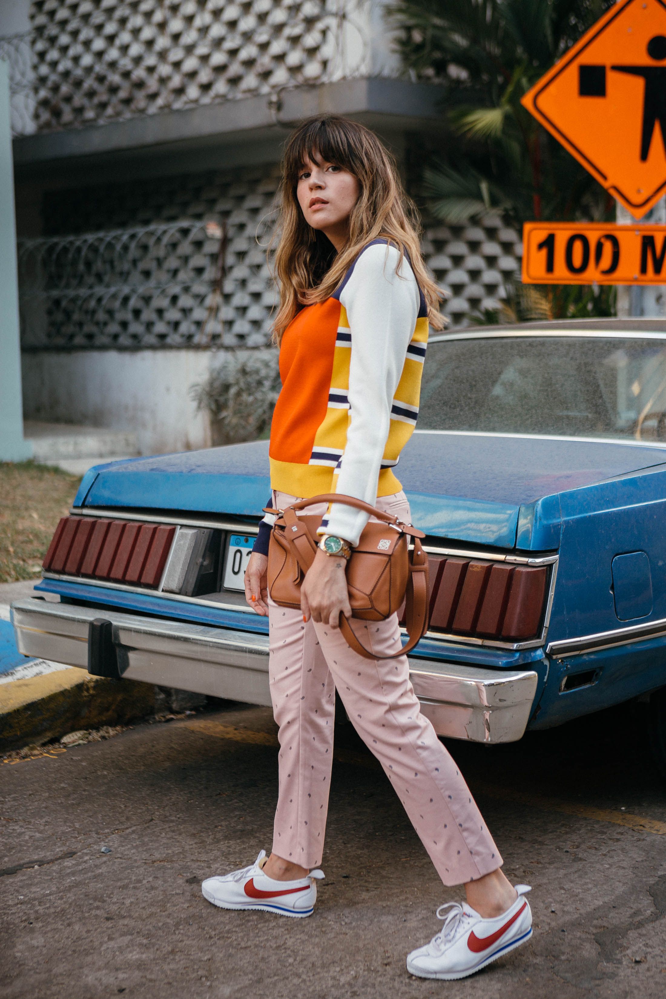 All Fashion, Retro Fashion, Fashion Outfits, Loewe Puzzle, Puzzle Bag, Outfit Retro, Spring Summer Fashion, Spring 2017, Style Me
