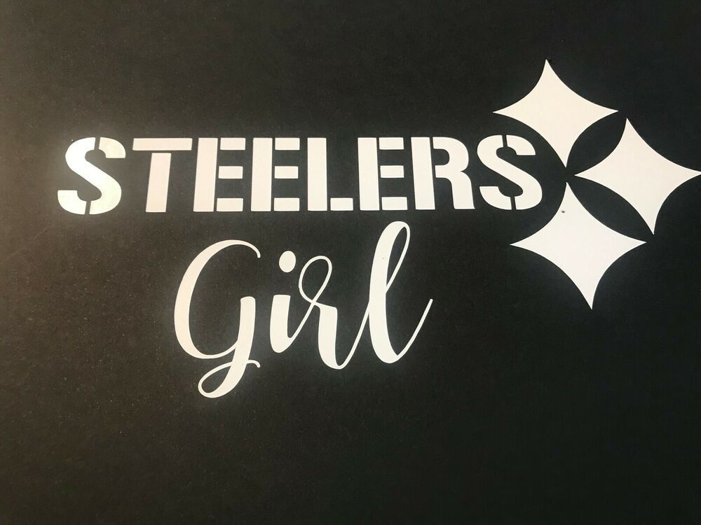PITTSBURG STEELERS vinyl decal sticker 6/"x5/"