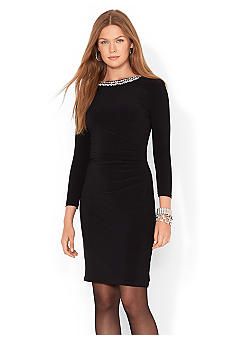 Lauren Ralph Beaded Jersey Dress Dresses Pinterest Lauren Ralph Beaded Jersey Dress