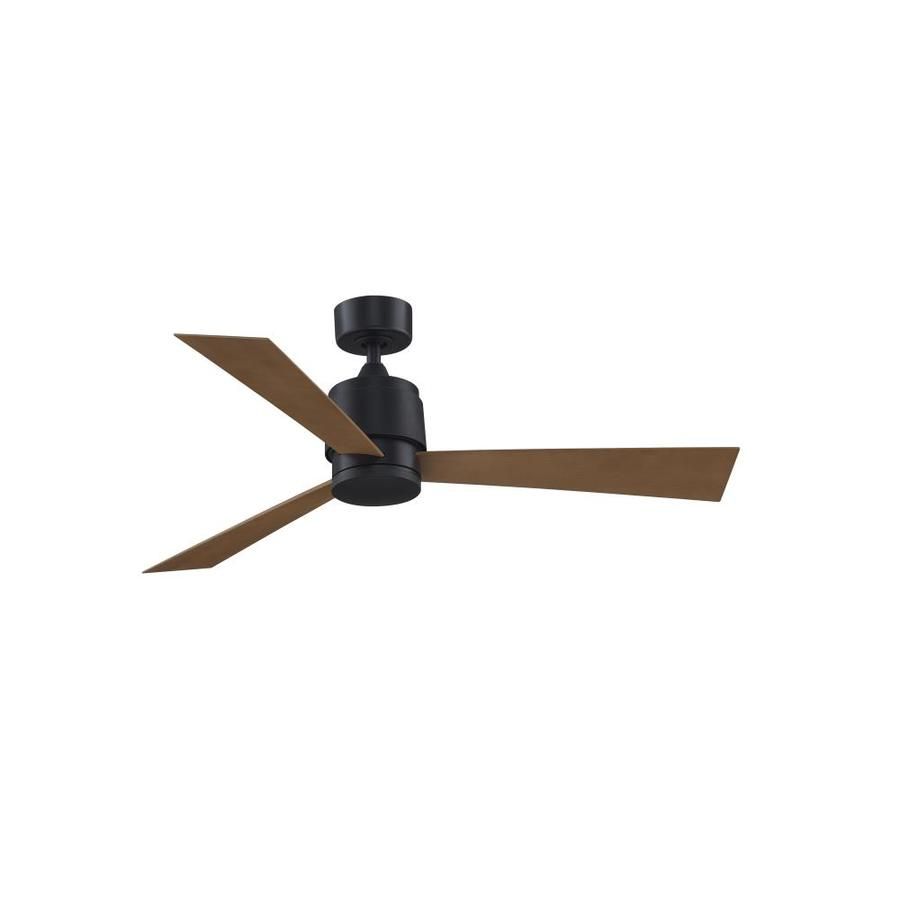 Fanimation Zonix Wet 52 In Black Indoor Outdoor Ceiling Fan 3 Indoor Outdoor Ceiling Fan