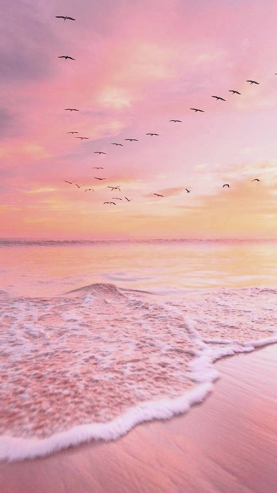 We live in such a breathtaking world that is full of peace, magic, wonder, and beauty. Here’re some great pictures on which you will not see crowded streets. They will inspire you to switch off your time-sucking devices, get away from everything and spend some time in solitude and self-discovery. #travel #travelinspiration #beautifulplaces #beautifuldestinations #vacation #bucketlist #travelbucketlist #silence #silenceplaces #destinationstoseekthesilence Aesthetic Backgrounds, Aesthetic Iphone Wallpaper, Aesthetic Wallpapers, Wallpaper Laut Aesthetic, Summer Wallpaper, Nature Wallpaper, Landscape Wallpaper, Pink Ocean Wallpaper, Beach Wallpaper Iphone