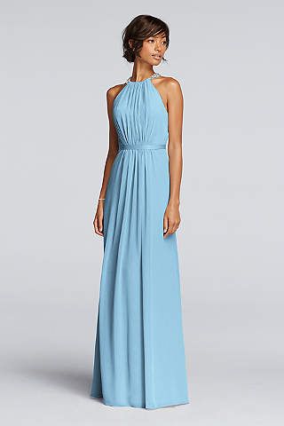 Manhattan Bridal Bridesmaid Dresses Blue Turquoise