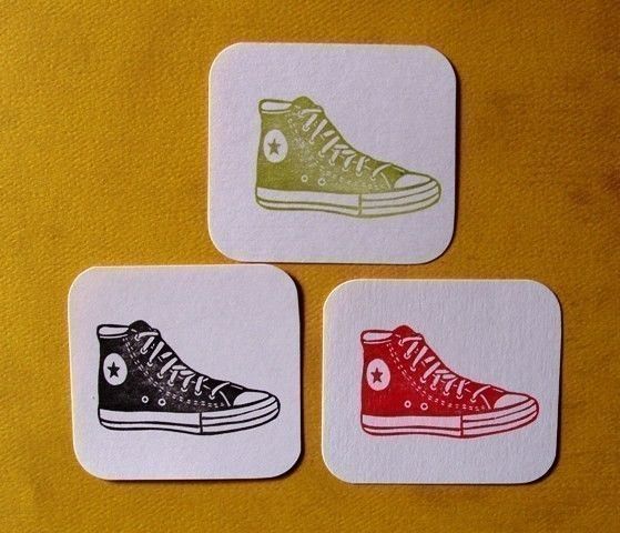 Converse Hand Carved Rubber Handmade Stamps Stamp Converse Hand Carved Rubber Handmade Stamps Stamp