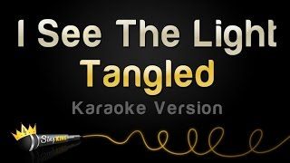 Tangled I See The Light Karaoke Version Youtube I Saw The