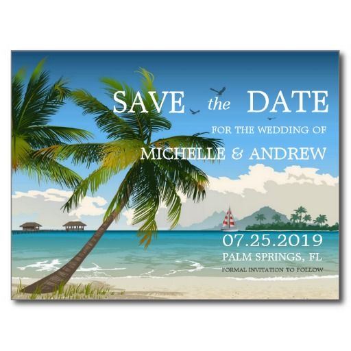 Handmade Greeting Card Palm,vacation,honeymoon,beach,starfish,serene,summer,summer vacation,island,cruise,sea,aqua,sand,get away,travel,sea