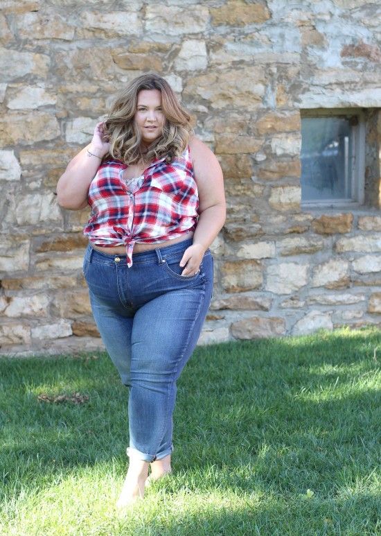 Stylish Plus Size Jeans from Melissa McCarthy's HSN Line