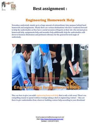 Civil Engineering Homework Help | Top Engineering Solutions