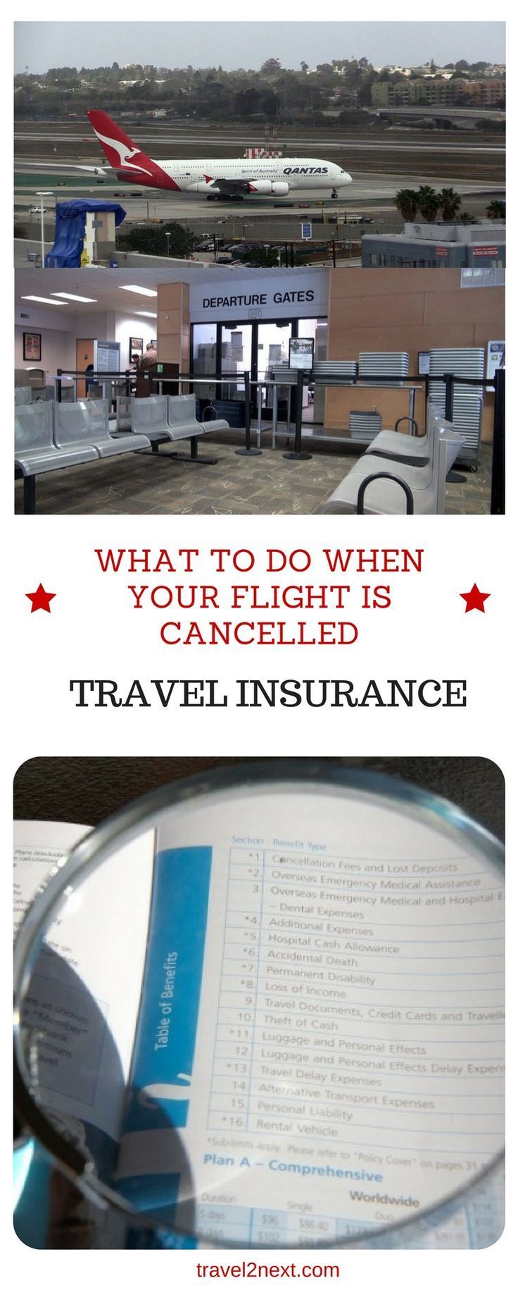 travel insurance if flight cancelled