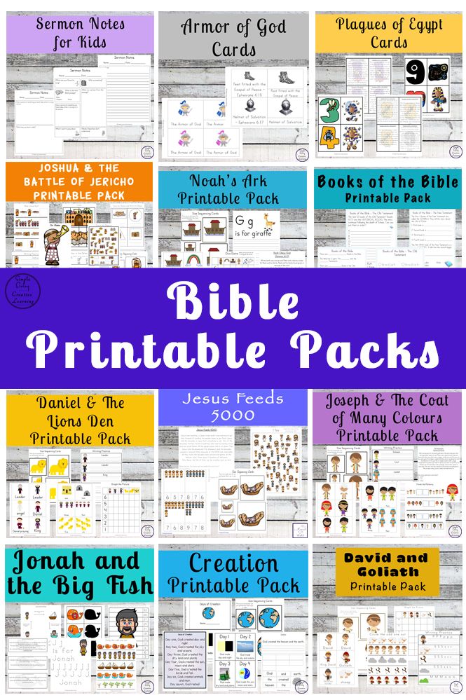 Massive List of Bible Printable Packs for Kids Preschool Bible Lessons, Bible Activities For Kids, Bible Stories For Kids, Sunday School Activities, Bible Study For Kids, Bible Lessons For Kids, Sunday School Lessons, Literacy Activities, Kids Ministry Lessons