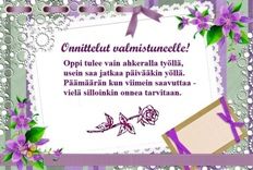 onnittelurunoja valmistuneelle valmistujais onnittelut perhe