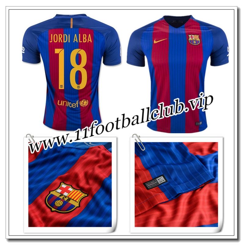 Maillot Extérieur FC Barcelona Jordi Alba Maillot Extérieur FC Barcelona Jordi Alba