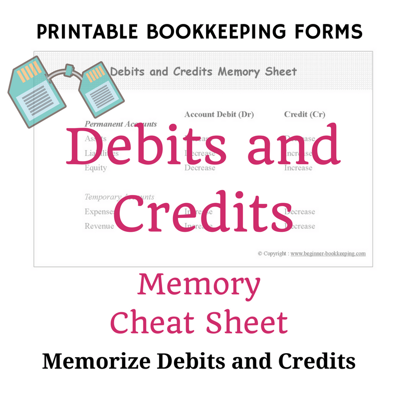 Free Bookkeeping Forms And Accounting Templates With Images