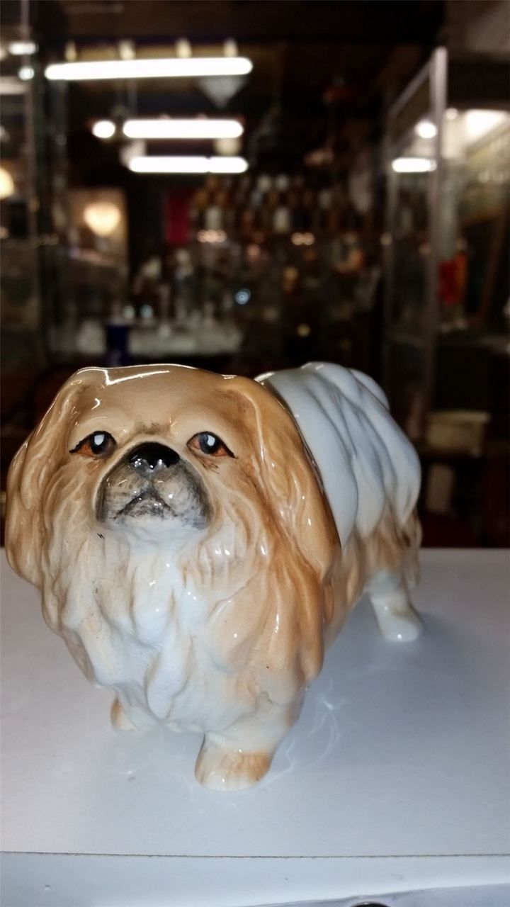 Sylvac Bone China Pekingese Dog No 3165 Artmosphere Antiques