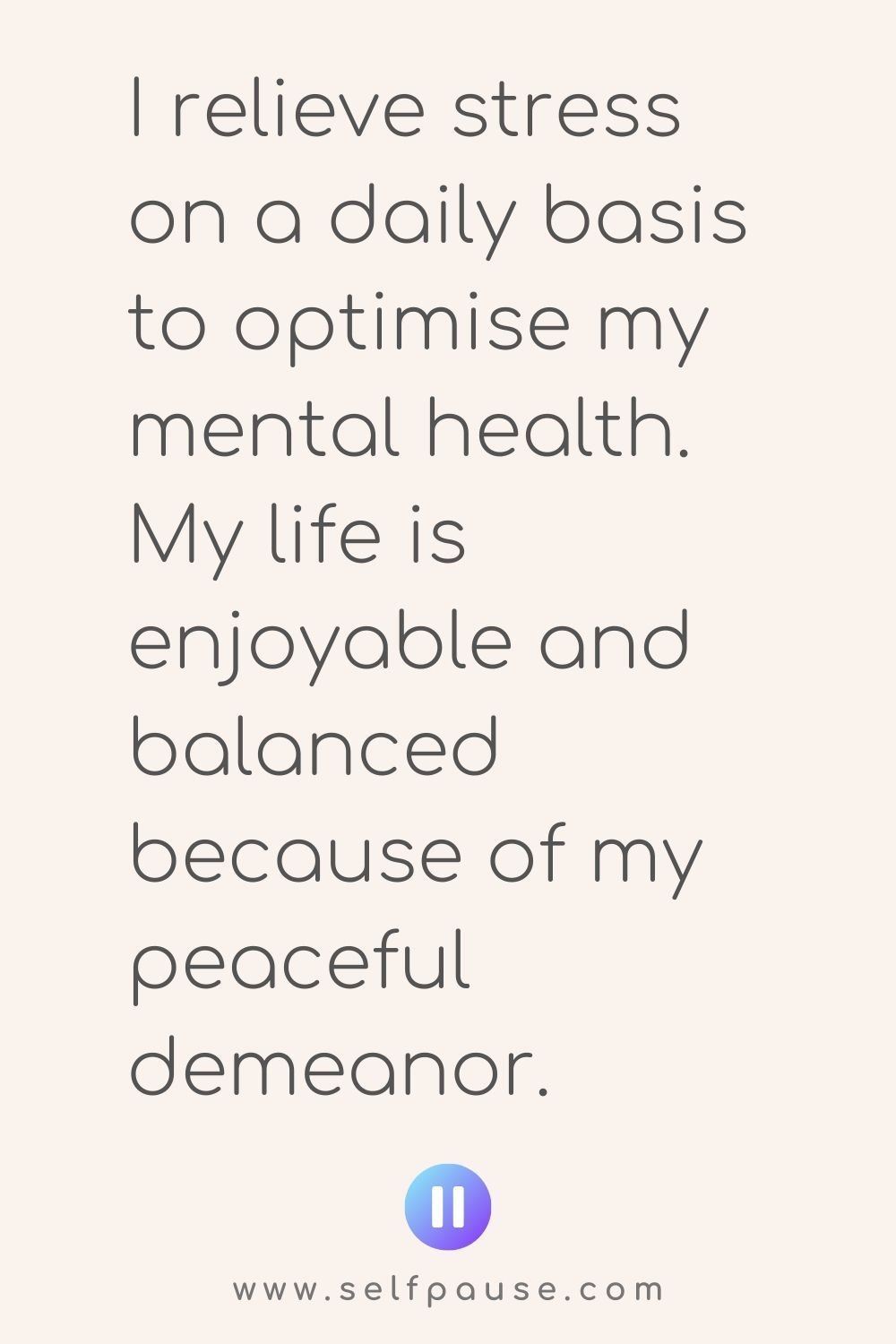 Stress Relief Quotes Stress Relief Affirmations - Selfpause