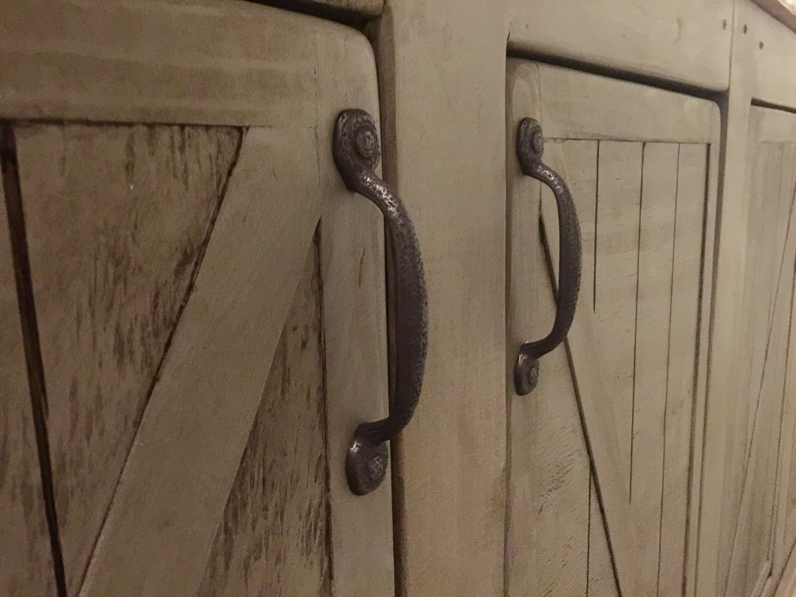 Scrapped the Sliding Barn Doors, Rustic Cabinet Doors Instead | Ana ... Scrapped the Sliding Barn Doors, Rustic Cabinet Doors Instead | Ana ...