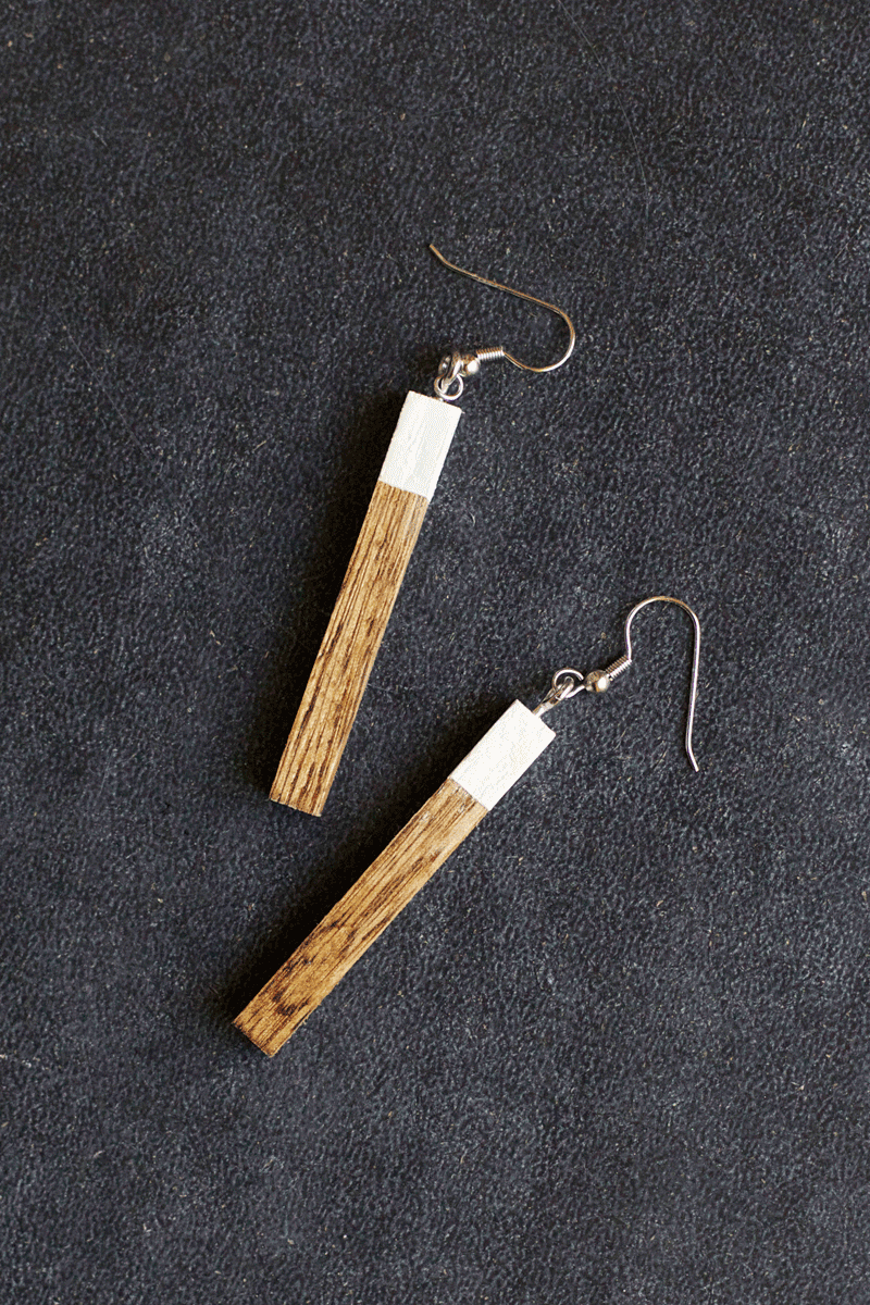 Modern Wooden Earrings Home Diy Jewelry Diy Wood Earrings This Would Be A Great Christmas Gift For Friends