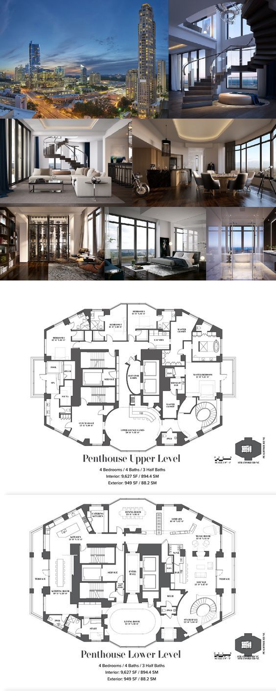 Mandarin Oriental Residences Atlanta Duplex Penthouse Ultimate Mandarin Oriental Residences Atlanta Duplex Penthouse Ultimate