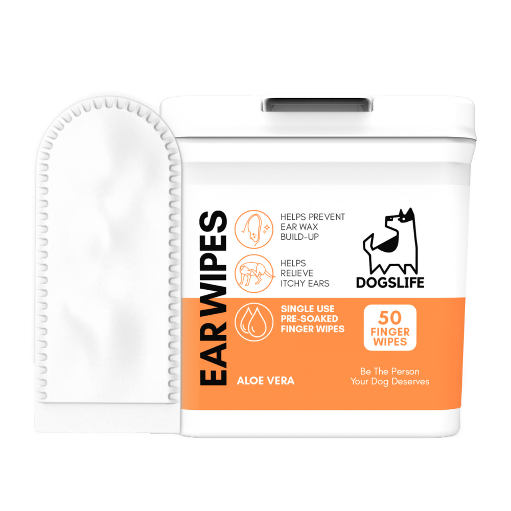 Houd de oren van je hond schoon met de DogsLife Dog Ear Cleaning Wipes en voorkom dat ze verstopt raken met vuil en oorsmeer, waardoor ze kunnen gaan stinken en jeuken. Itchy Ears, Oren, Ear Wax, Wipes, Aloe, Prevention, Products, Gadget, Aloe Vera