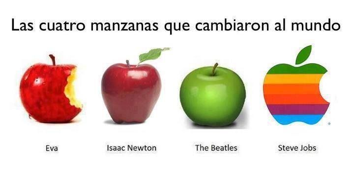 4 Manzanas Que Cambiaron Al Mundo Manzana Isaac Newton Cambiar El Mundo