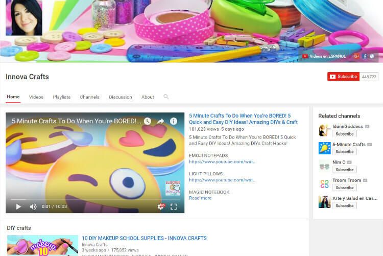 The 5 Best Crafting & DIY YouTube Channels | Diy youtube, Crafts