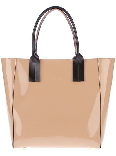 Marni Bi Colour Tote Farfetch Com Tote Leather Tote Designer Totes [ 534 x 400 Pixel ]