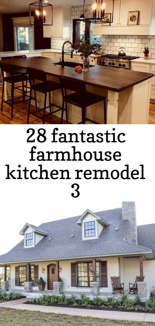 28 fantastic farmhouse kitchen remodel 3 #barndominiumideas #homedesign #kitchendesignideas #kitchenideas “Barndominium” is rising in popularity as modern residential and commercial buildings. Modern barndominium plans have many advantages, such as easy construction, versatile remodeling, and spacious living area. #barndominium #ideas #style #rustic #dreamhouse #ranchhouse #farmhouse #country Country ranch home plan with 1,831 sq ft, 3 bedrooms, 2 bathrooms and a large laundry room. Conside #barndominiumideas