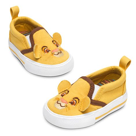 Disney Store The Lion King Simba Baby Costume Shoes
