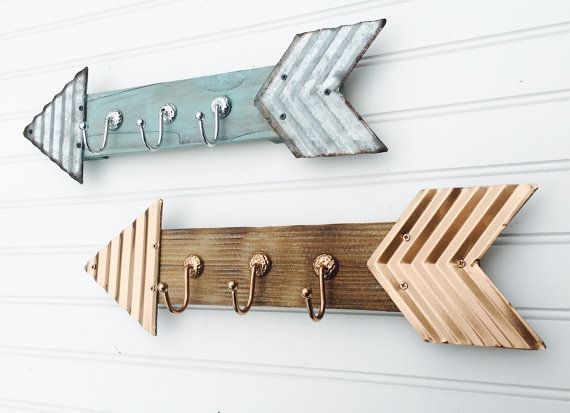 Arrow Hooks Wall Decor Arrows Wooden By PenelopeMayDecor Diy Bathroom Arrow Hooks Wall Decor Arrows Wooden By PenelopeMayDecor Diy Bathroom