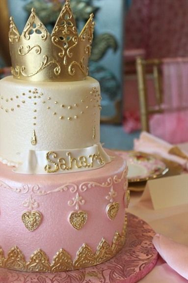 Princess Aurora Party Desserts Cake Dream Princess Party In