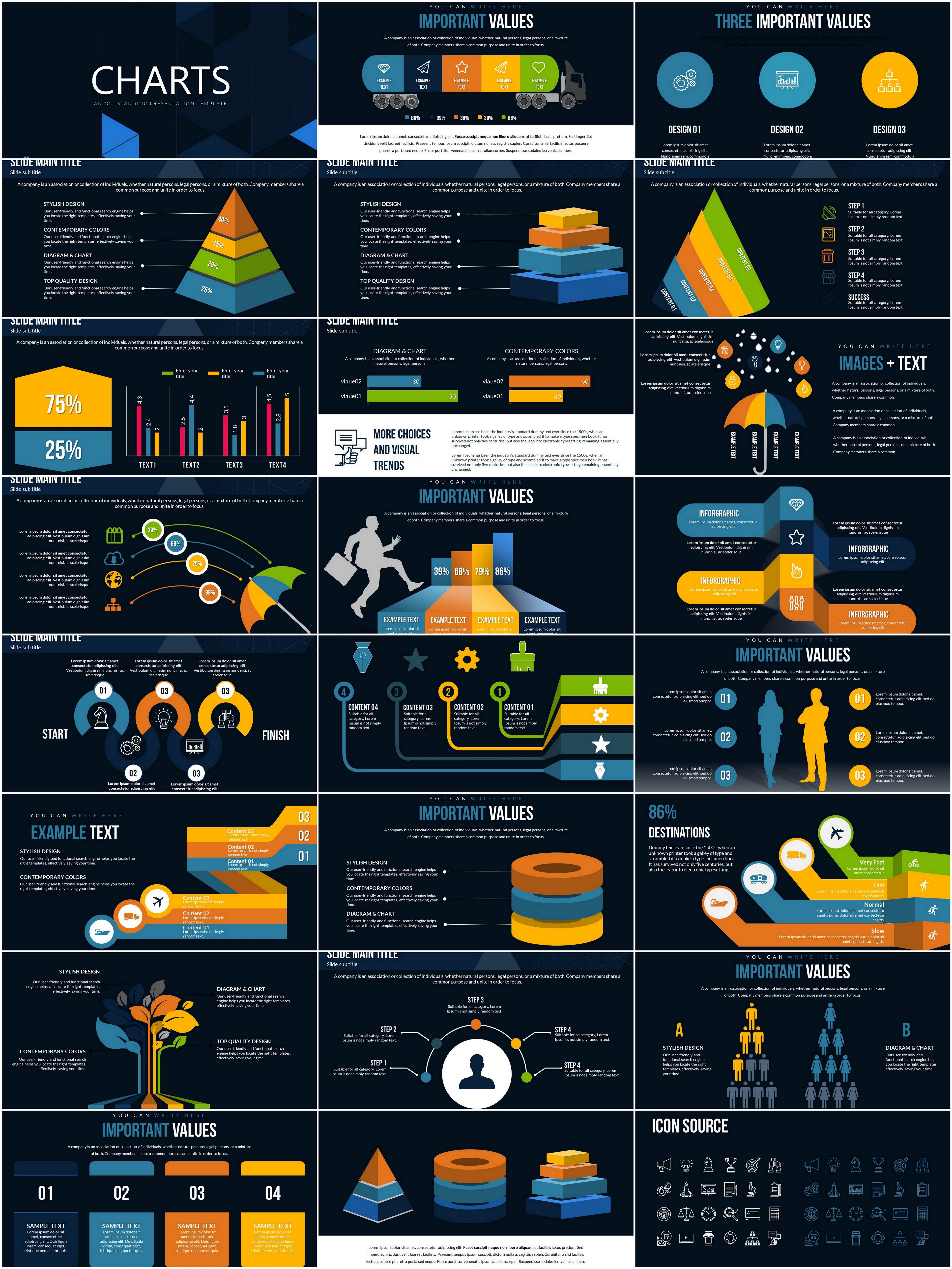 Economic Condition Powerpoint Charts Template Powerpoint Charts Economic Condition Powerpoint Charts Template Powerpoint Charts