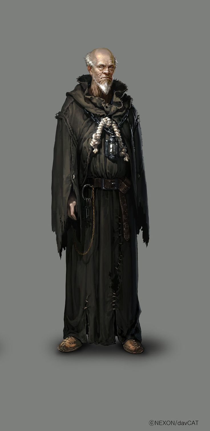 old man dnd art | Family Man Librarian