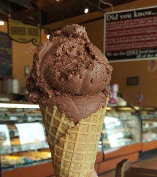 cayenne chocolate at homemade ice cream and pie kitchen louisville this cone is the epitome - Homemade Ice Cream And Pie Kitchen cayenne chocolate at homemade ice cream and pie kitchen louisville this cone is the epitome - Homemade Ice Cream And Pie Kitchen