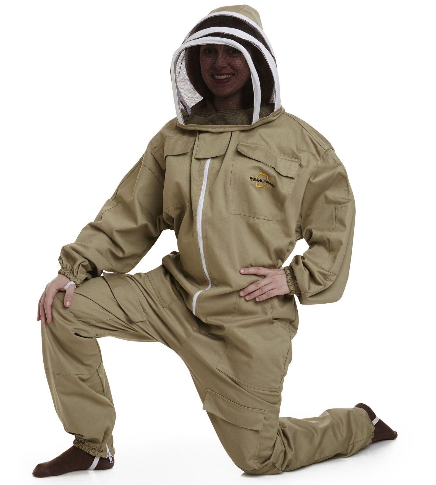 2XLarge Size Eco-Keeper Premium Professional Beekeeping Vented Bee JACKET