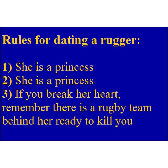 Rugby dating
